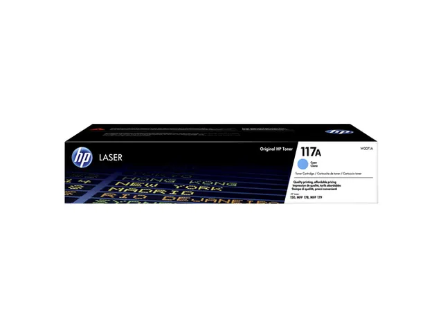 Toner HP W2071 A 117A bleu